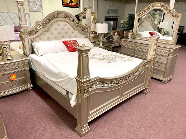 White Gold Bed
