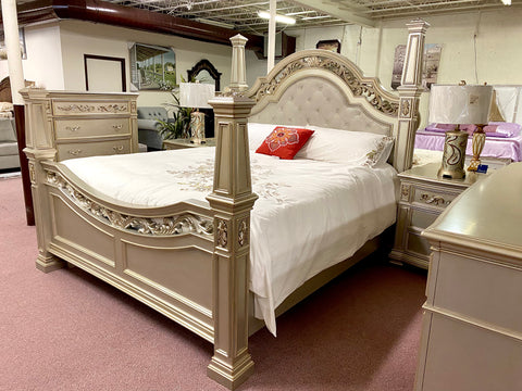 White Gold Bed
