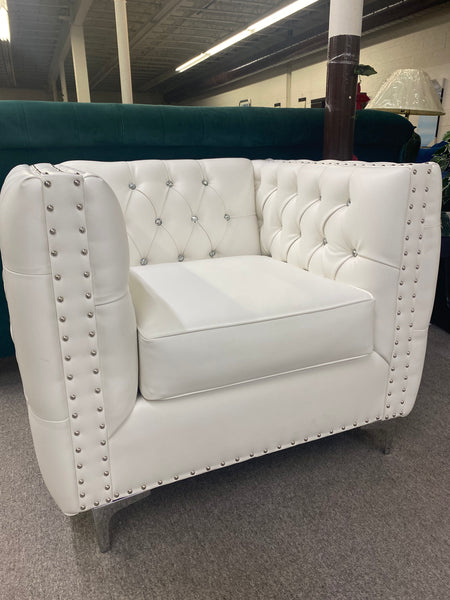 Crystal White Sofa